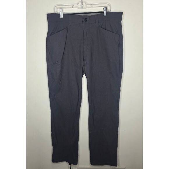 Orvis dark grey nylan active wear hiking athletic pants - 36 x 32 - Picture 1 of 6